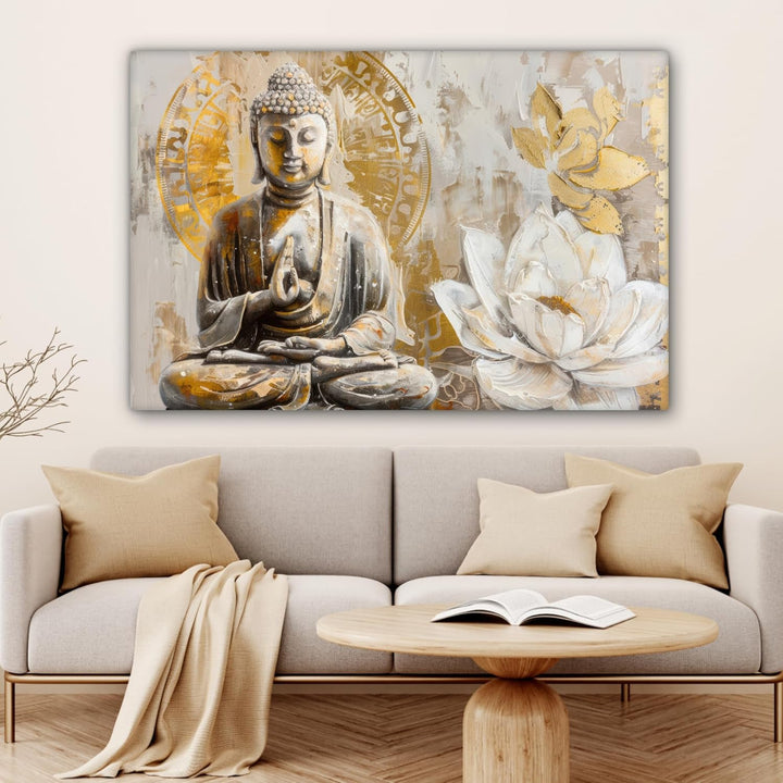 MuchoWow© Leinwandbild Gross 120x80 cm XXL Dekoration Wohnzimmer Bilder Pictures Wall Decoration Liv