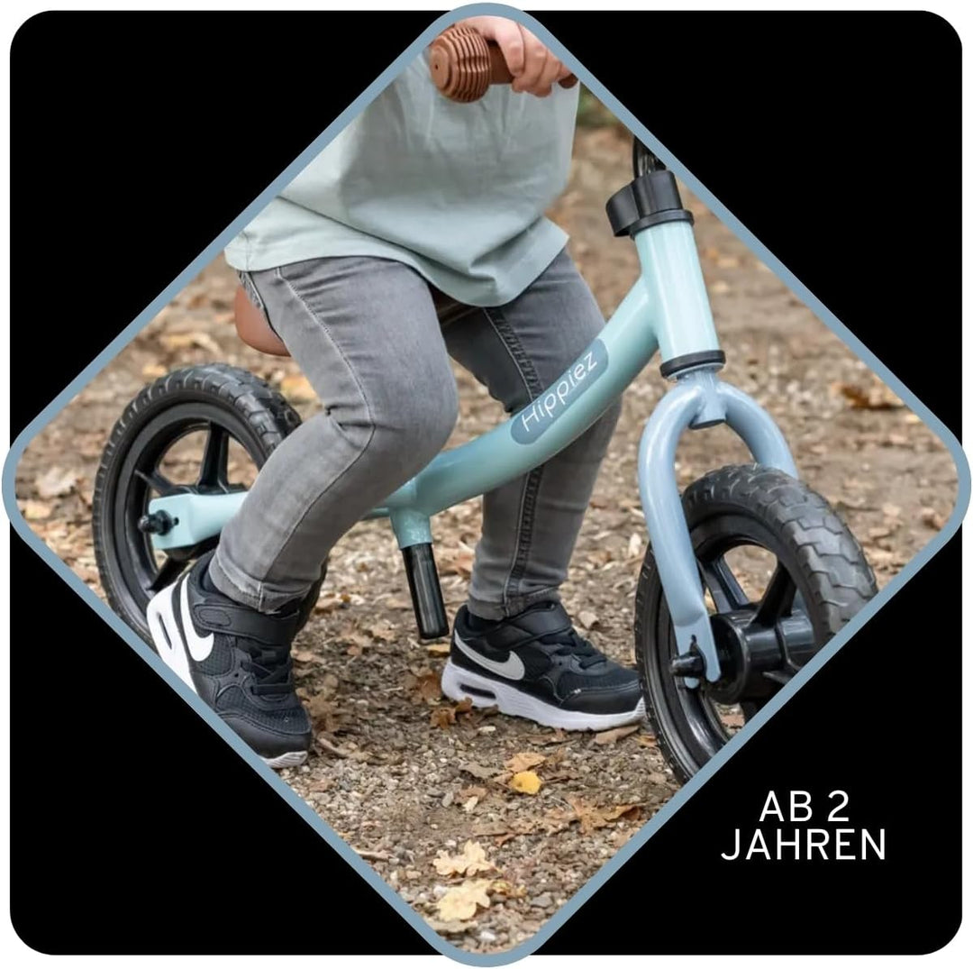 Laufrad Worker - ab 2 Jahren - Lauflernrad - Zweirad - Metall - Geburtstag Geschenk - CE Old Blue, O