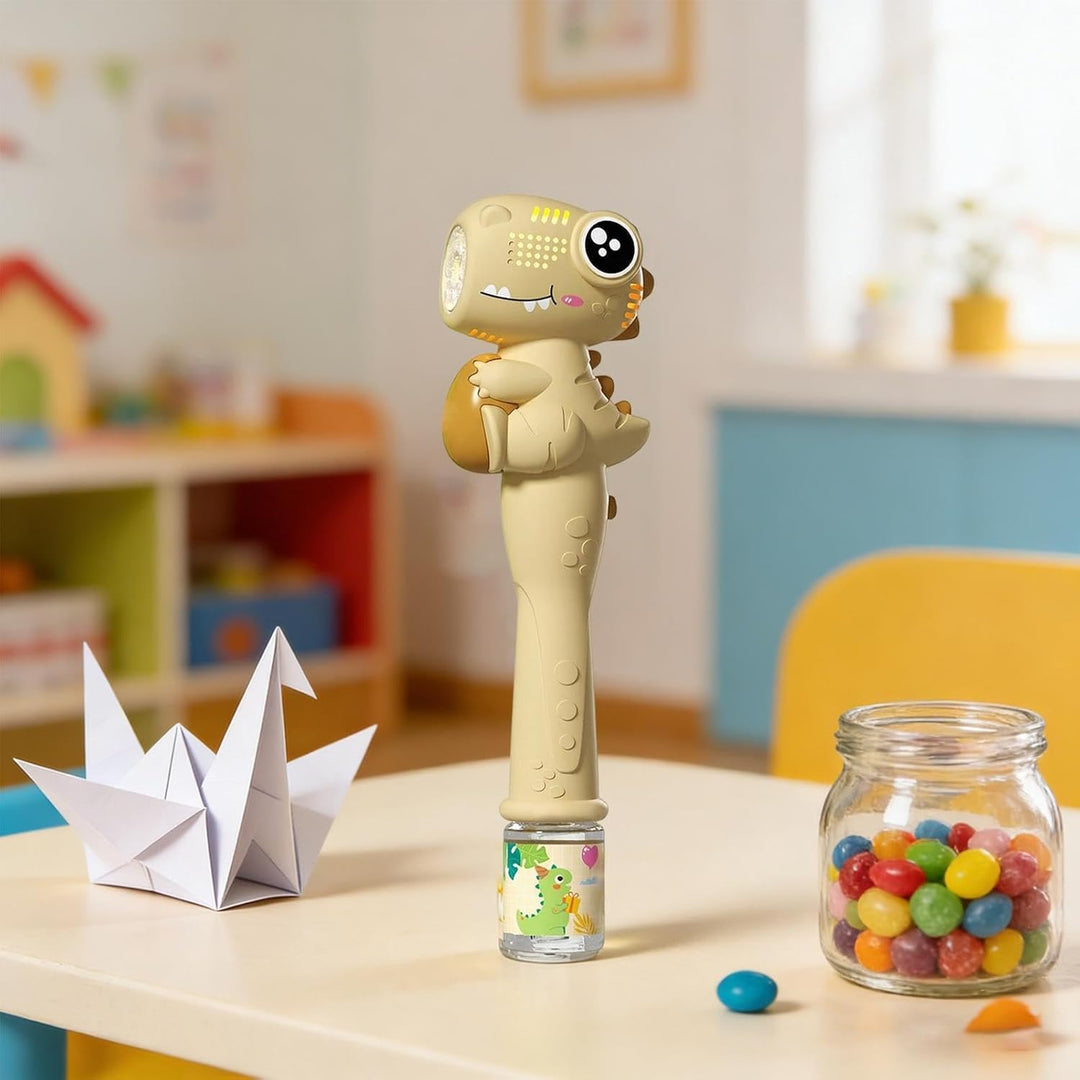 Seifenblasen-Maschine,Automatisches Dinosaurier Spielzeug - Automatische Seifenblasen-Maschine,Hof,