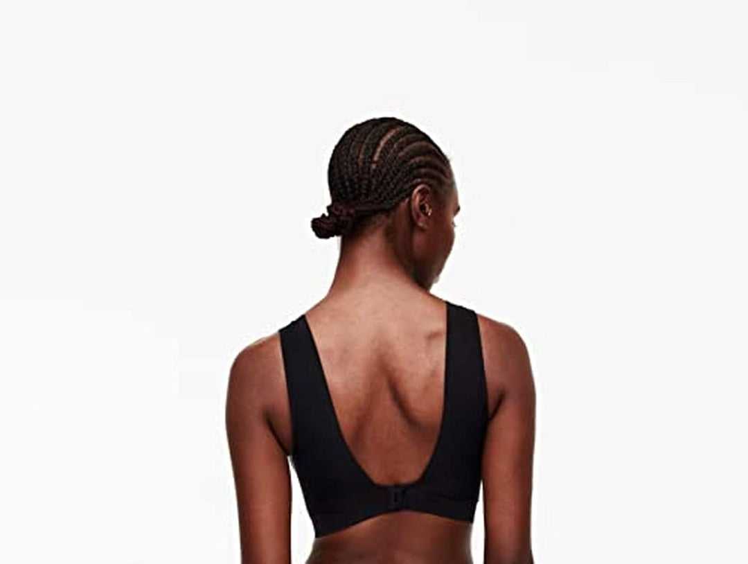 Chantelle Damen Softstretch Uw Sg Sans A. Wire Free Bra T-Shirt-BH XS/S Schwarz, XS/S Schwarz