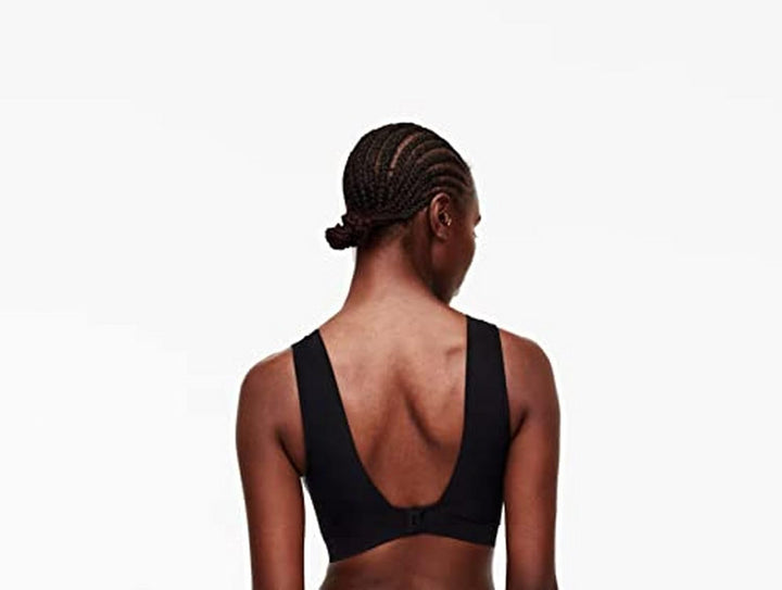 Chantelle Damen Softstretch Uw Sg Sans A. Wire Free Bra T-Shirt-BH XS/S Schwarz, XS/S Schwarz