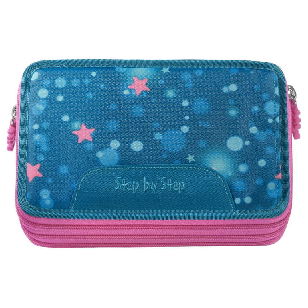 Step by Step XXL-Mäppchen „Mermaid Lola, blau-pink, 43-teilig bestückt, 1. bis 4. Klasse, Mermaid Lo