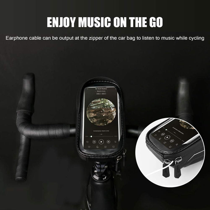 ,a Wheel Up MTB Fahrradtasche Touchscreen Radfahren Wasserdicht Front Tube Phone Case