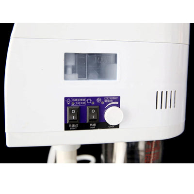 BJTDLLX Gesichtsdampfer Bedampfer Verdampfer Gesichtssauna Heiss Kalt Gesicht Dampfgerät 800 Watt Da
