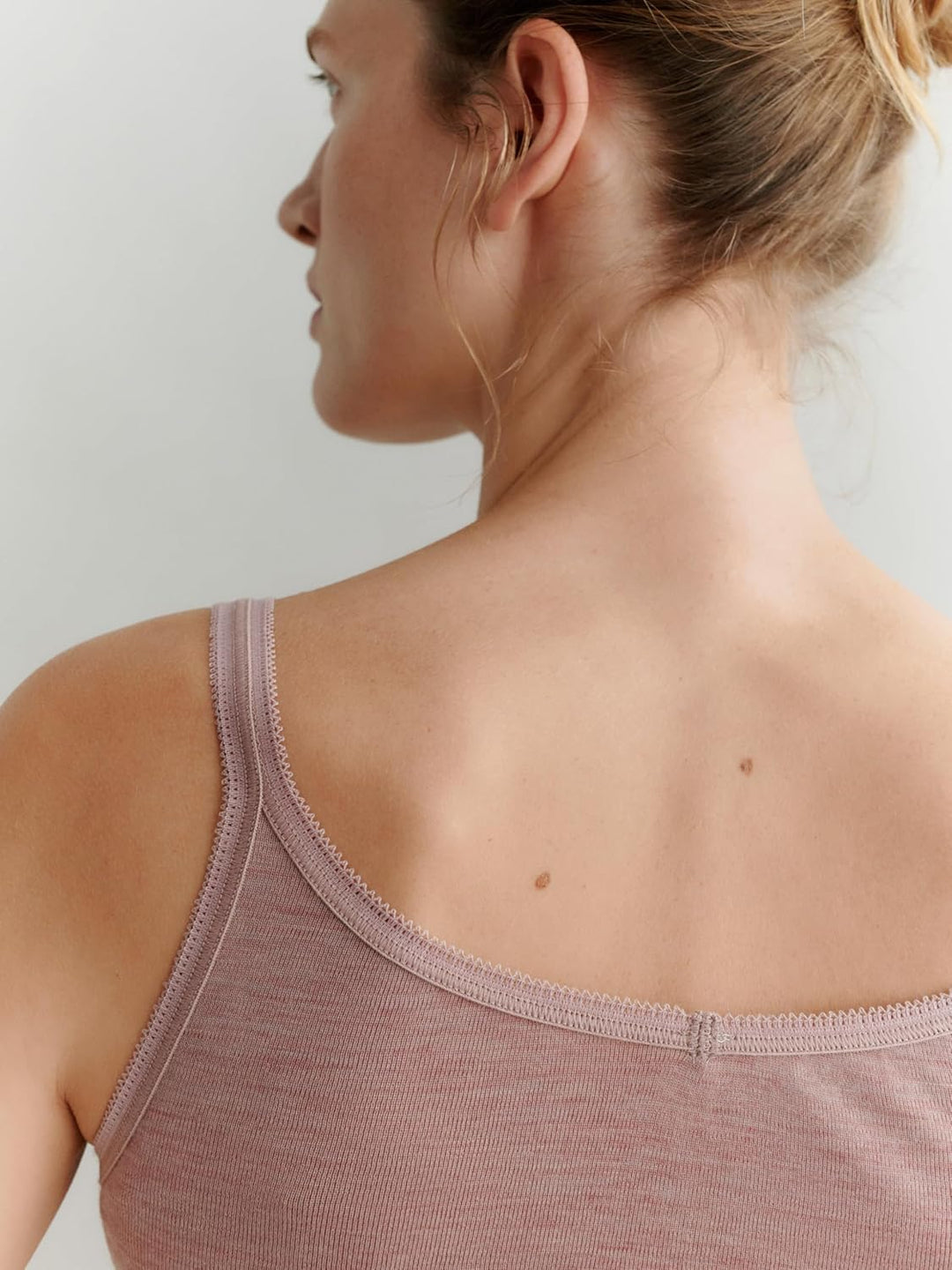 DILLING Damen Merino Wolle Trägertop – Unterhemd Aus 100% Bio Merinowolle – Atmungsaktives Top Mit T