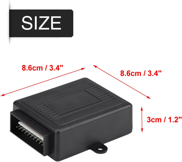 Qiilu Keyless Entry System, Universal-Autotürschloss Keyless Entry System Zentralverriegelung Fernbe