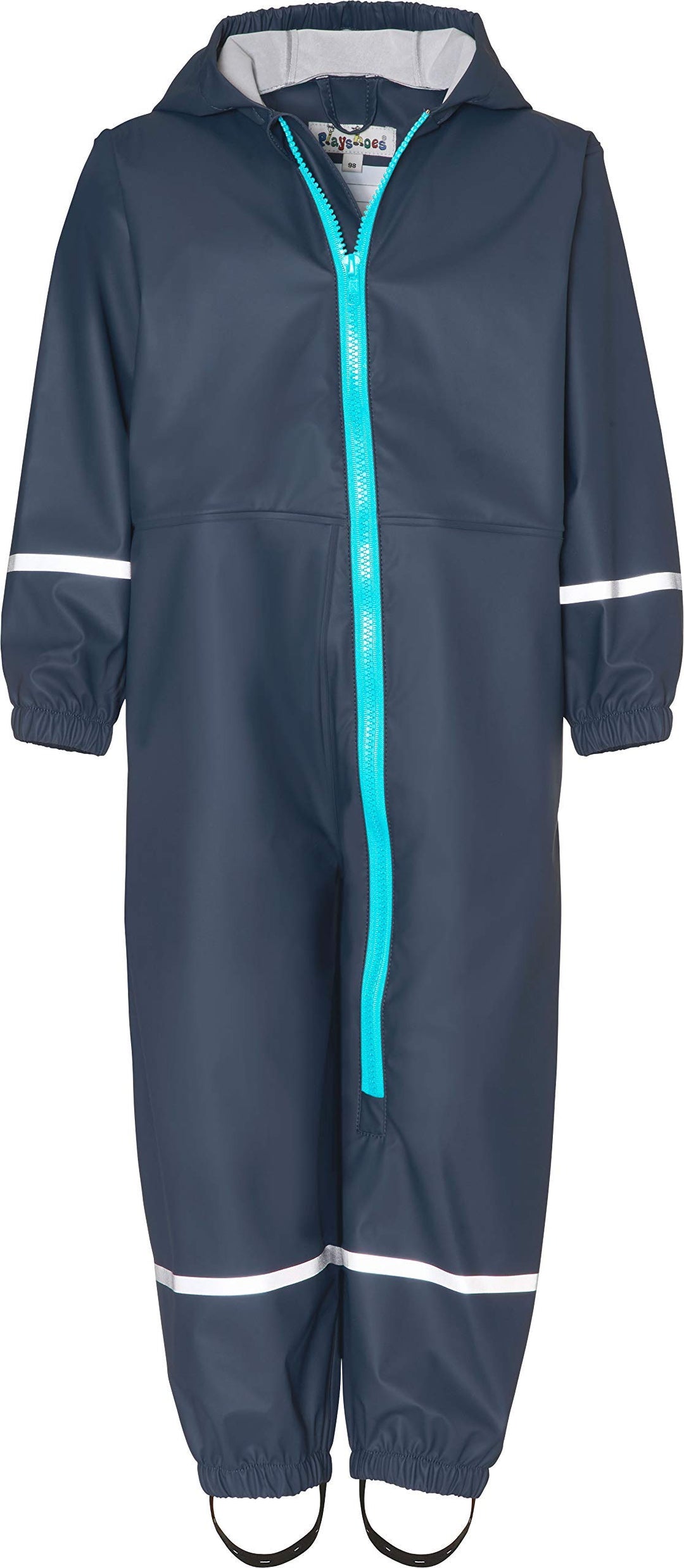 Playshoes Unisex Kinder Regen-Overall Matschanzug Regenbekleidung 110 Marine, 110 Marine