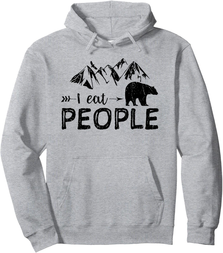 I Eat People - Bär Pullover Hoodie