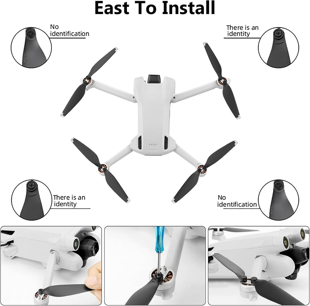 Mini 3 Pro Propeller/Mini 4 Pro Propeller, 16 Pcs Propeller für Drohne Mini 3 Pro/Mini 4 Pro Propell