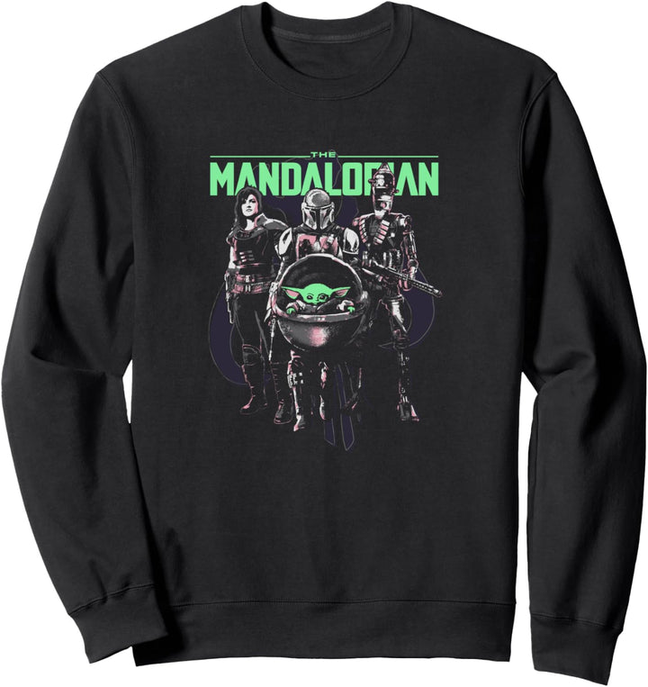 Star Wars The Mandalorian Group Of Friends Sweatshirt