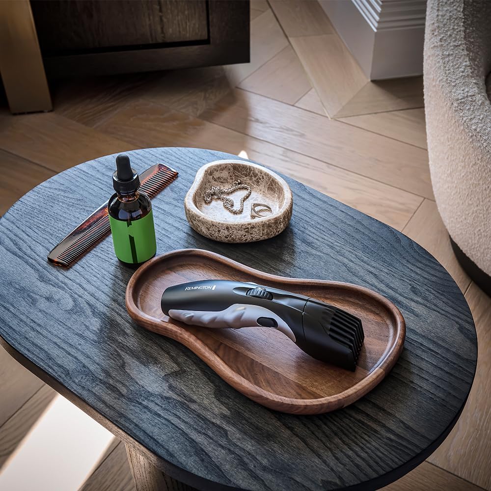 Remington Barttrimmer Herren Set MB320C (keramikbeschichtete Klingen, 9 Längeneinstellungen, Netz-/A