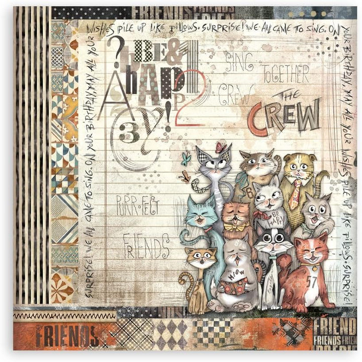 Stamperia - Scrapbook Paper Pad for Scrapbooking, Albums, Card Making, Bullet Journalling and More,