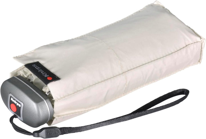 Knirps mini Taschenschirm Travel mit UV-Schutz - beige Beige - Uv-schutz, Beige - Uv-schutz