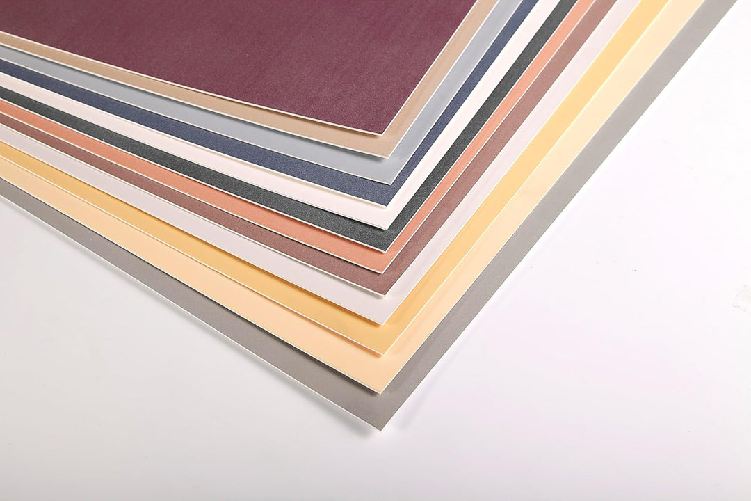 Clairefontaine 96164C Packung (mit 5 Zeichenbögen Pastelmat, 50 x 70 cm, 360 g, ideal für Trockentec