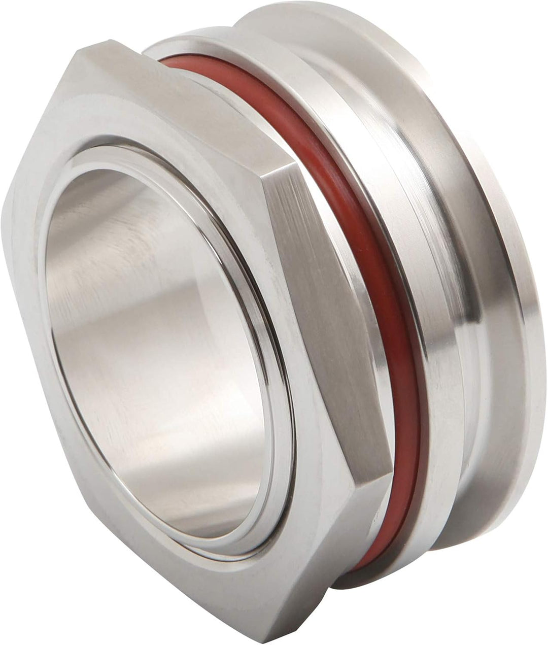 Semfeil Brew TRUE 5,1 cm Tri-Klemm-Schott-Kompressionsverschraubung, 304 Edelstahl, Homebrew Kettle