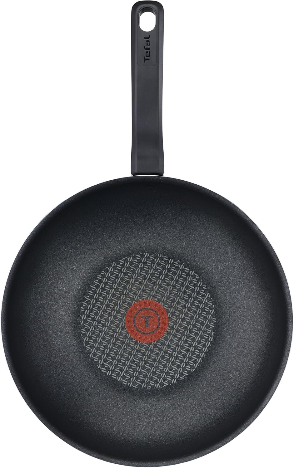 Tefal D52619 Resist Wokpfanne| sichere Titanium Antihaftversiegelung | Thermo-Signal Temperaturindik