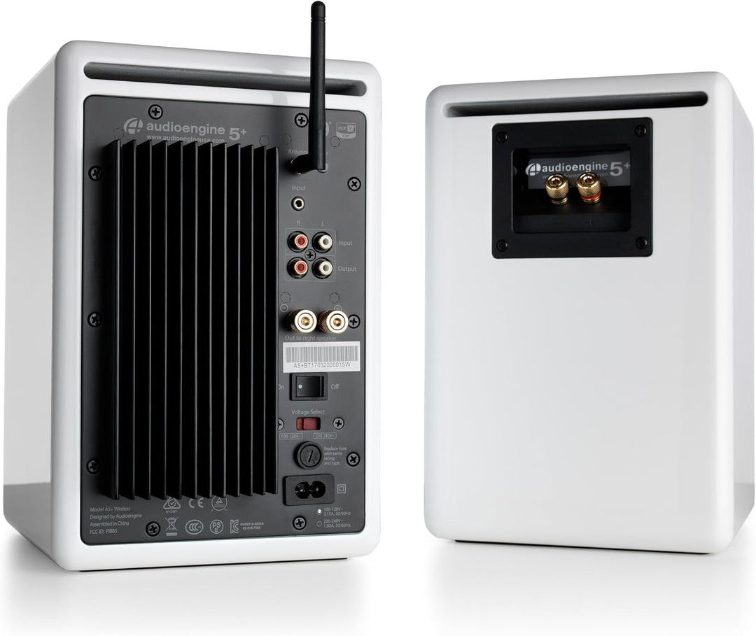 Audioengine Regallautsprecher A5 Plus, 150-W-Bluetooth-Lautsprecher | Für Heimkinos und Studios A5+