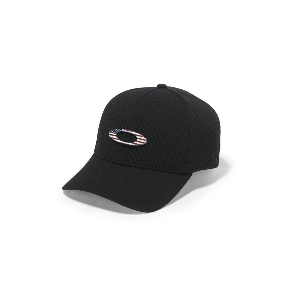 Oakley Herren Tincan Cap S-M Black/American Flag, S-M Black/American Flag