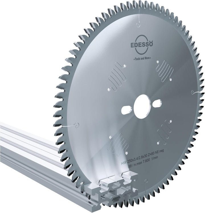 Edessö 49630032 HM-Kreissägeblatt Präzision HW 300x3,2/2,6x32 Z=96 NE neg 2/9/55+4/12/64, silber