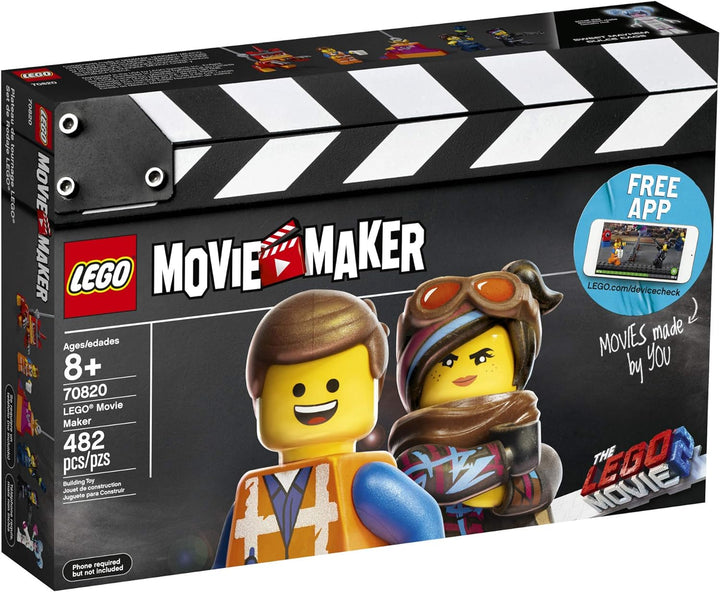 LEGO THE LEGO MOVIE 2 Movie Maker 70820 Building Kit For Kids, Build and Play Creative Director Role