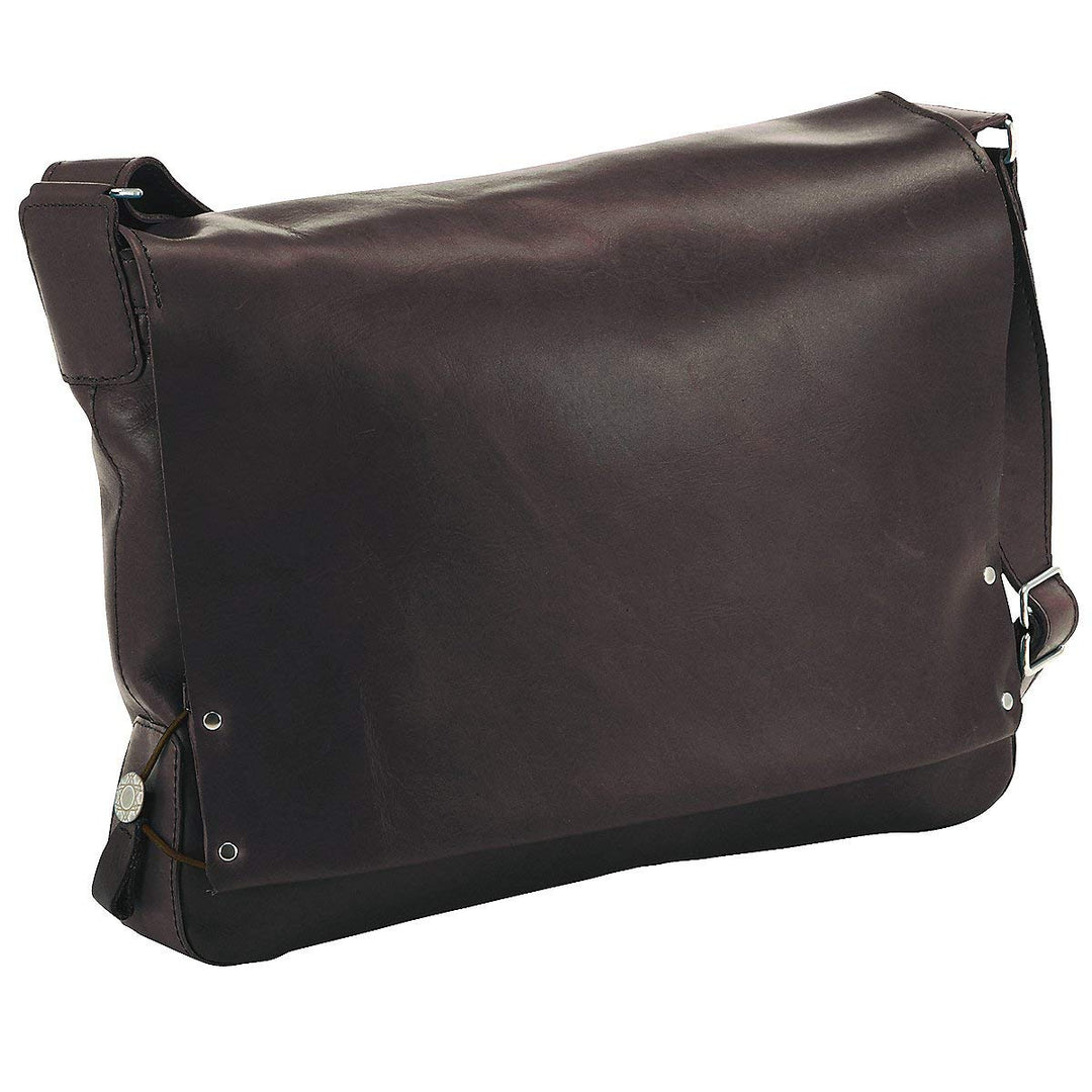 Harolds Jil Kuriertasche aus Leder 36 cm braun