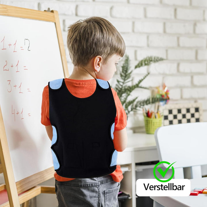 Gewichtsweste Kinder für Kinder im Alter von 2 bis 14 Jahren Hilft Kinder,Gewichtete Kompressionswes