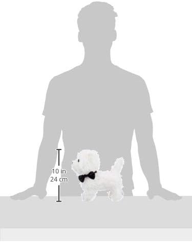 Tobar 17971 Gehender und bellender Welpe-West Highland White Terrier (Hund mit Funktion/Fernbedienun