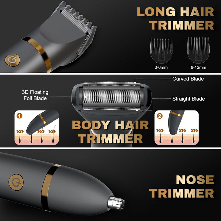 Intimrasierer Body Groomer Shaver Trimmer für Männer Körperhaartrimmer Rasierer Herren Intimbereich