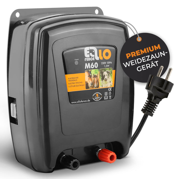 Weidezaungerät/Elektrozaungerät Ellofence M60 - Extrem leise! - Hüten von Pferden und Haustieren, 23