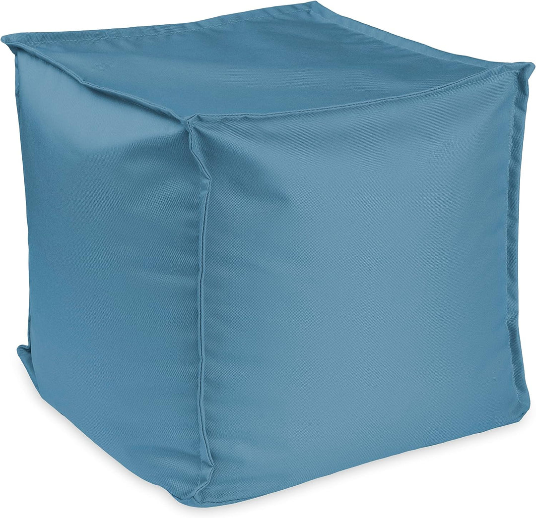 chilly pilley Sitzsack Sitzhocker mit EPS-Perlen Füllung 40x40x40cm Fusshocker Sitz-Pouf für Kinder