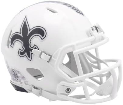 NFL New Orleans Saints Salute to Service 2024 Mini Helm Speed Footballhelm