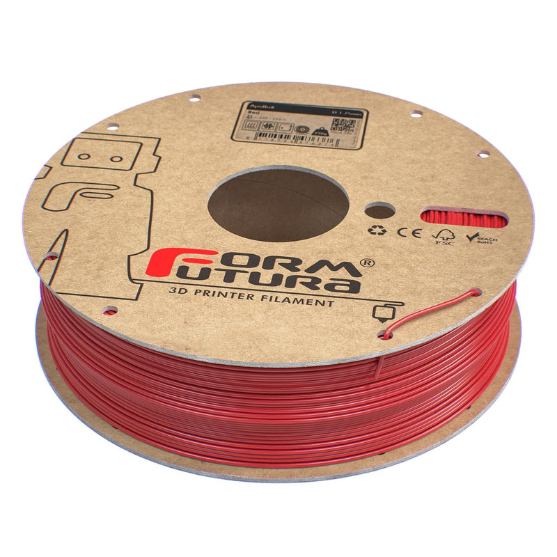 Formfutura 3D-Drucker-Filament, 1,75 mm, ApolloX, Rot