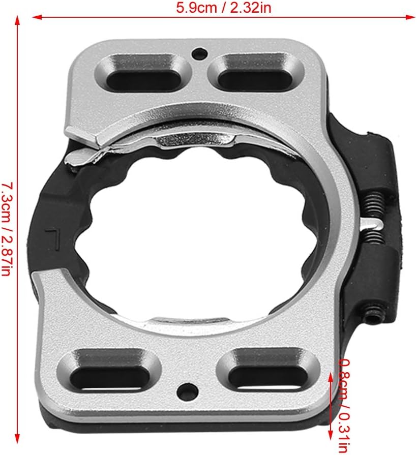 RiToEasysports Fahrradschuhstollen, Schnellwechsel-Fahrradschuhabdeckungsadapter Konverter Kompatibe