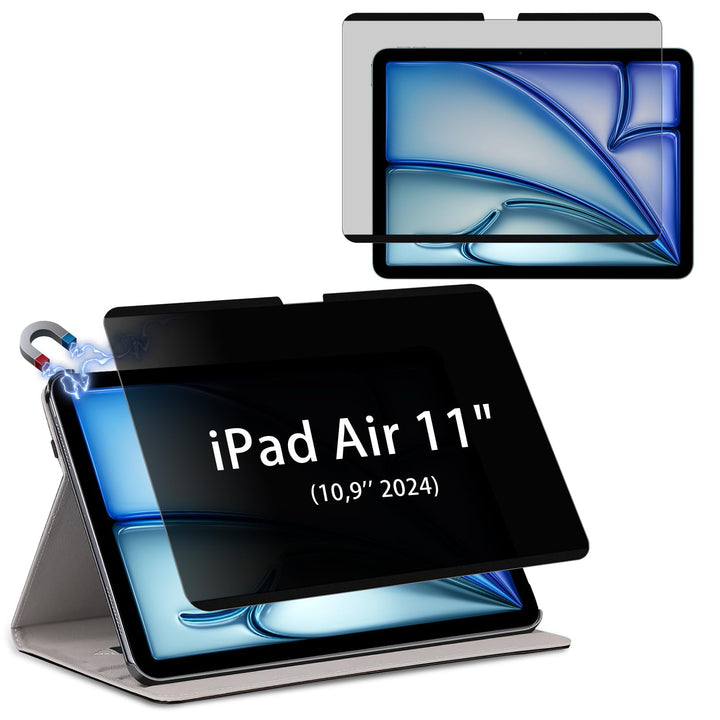 HaruYo Magnetischer Sichtschutz Kompatibel mit iPad Air 11 Zoll M2 (2024) Schutzfolie, Abnehmbar Ant