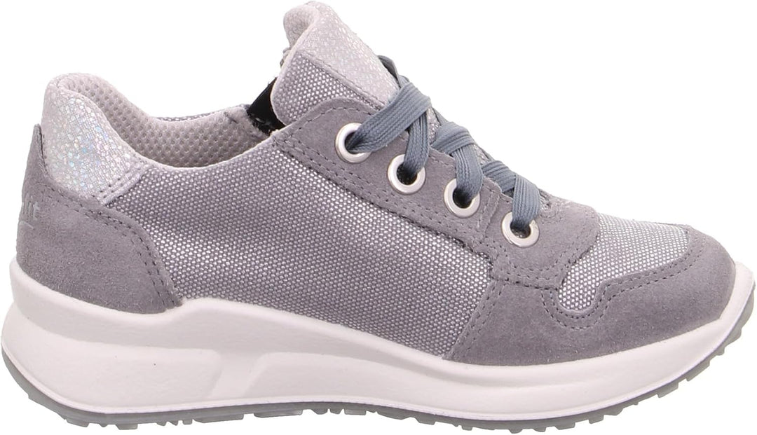Superfit Mädchen MERIDA Sneaker 26 EU Grau 2500, 26 EU Grau 2500