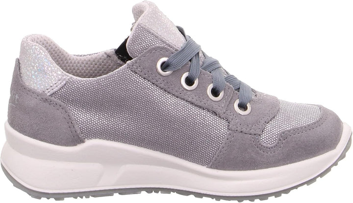 Superfit Mädchen MERIDA Sneaker 26 EU Grau 2500, 26 EU Grau 2500