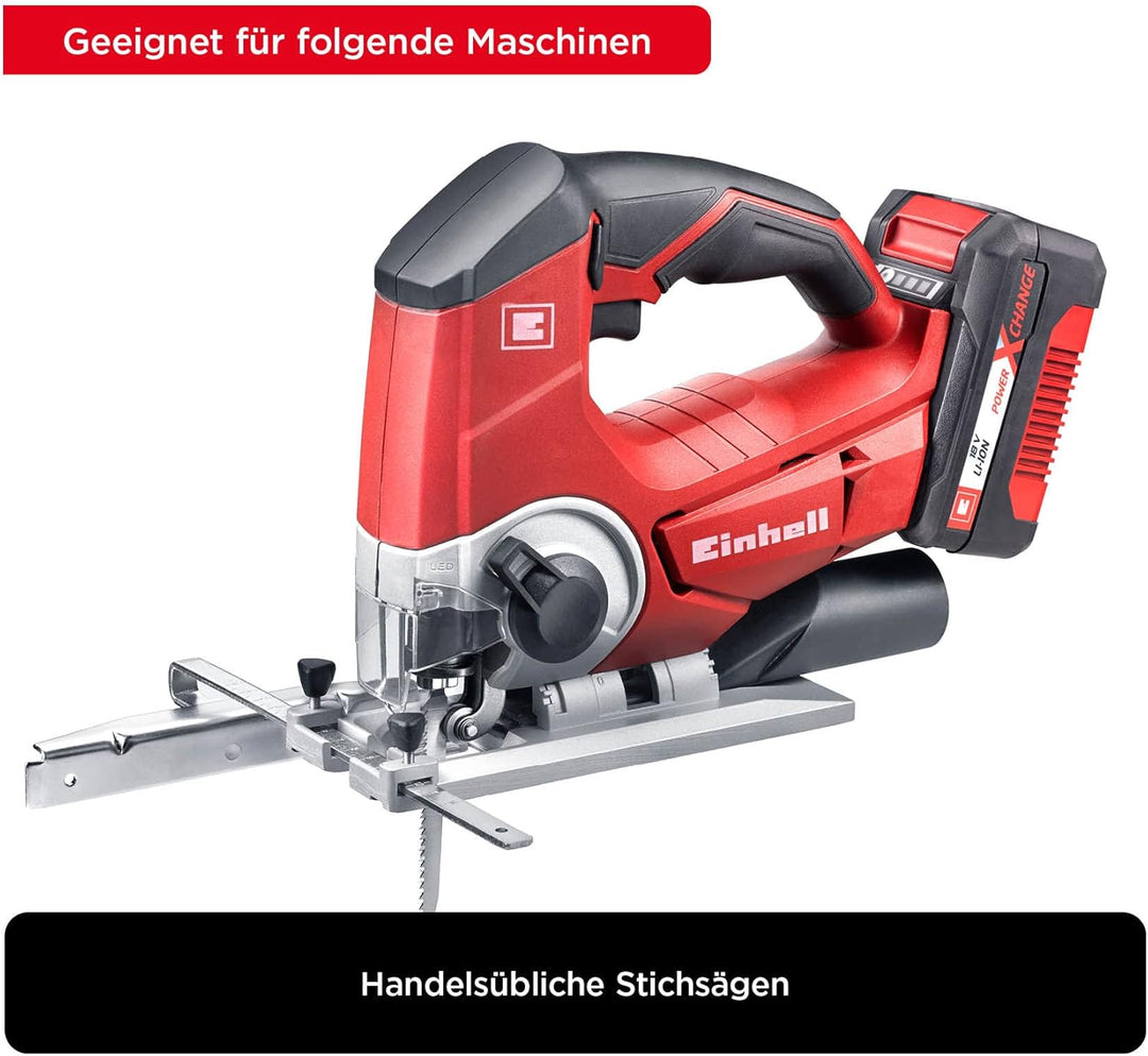 kwb Stichsägeblätter für Holz aus flexiblem HCS-Stahl mit Einnockenschaft (T-Schaft), Einstichzahn,