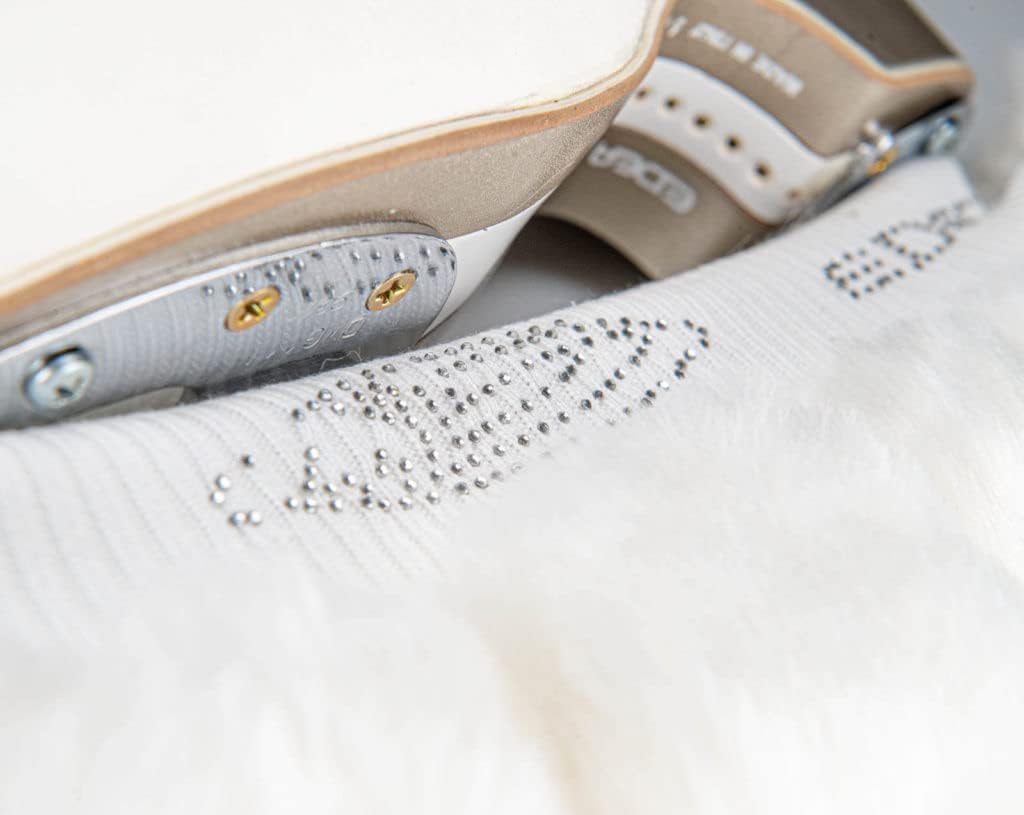 Edea Schlittschuhe Klingenbezüge aus öko-Fell (Weiss)