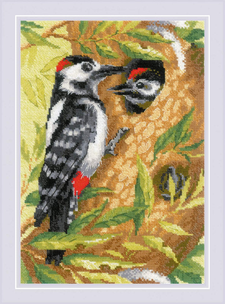 Riolis 1851 Kreuzstich-Set, Mehrfarbig, 21x30cm