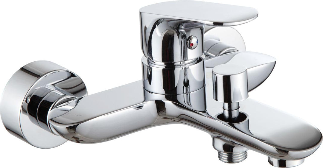 TrendLine Badewannenarmatur Miami chrom aus Messing Mischbatterie Armatur