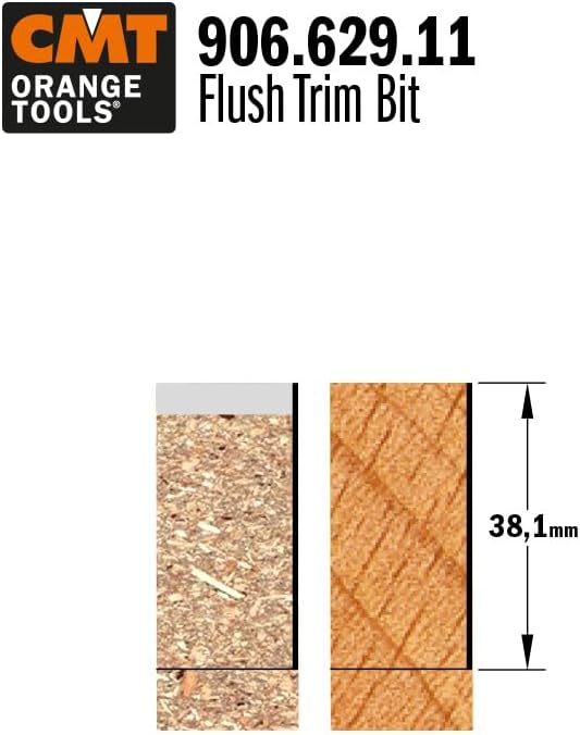 CMT Orange Tools 906.629.11 – Erdbeere für Zusammenfassung HM S 12 D 12.7 x 38