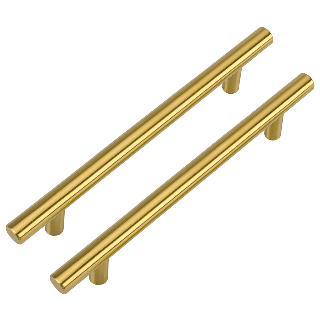 20 Stück LONTON Schrankgriffe Gold Möbelgriffe Gold Griffe 128mm lochabstand Küchengriffe, Griffe fü