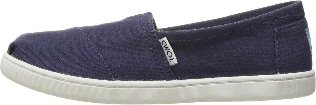 TOMS Unisex Kinder Alpargata Core Flache Slipper 30 EU Marineblau, 30 EU Marineblau