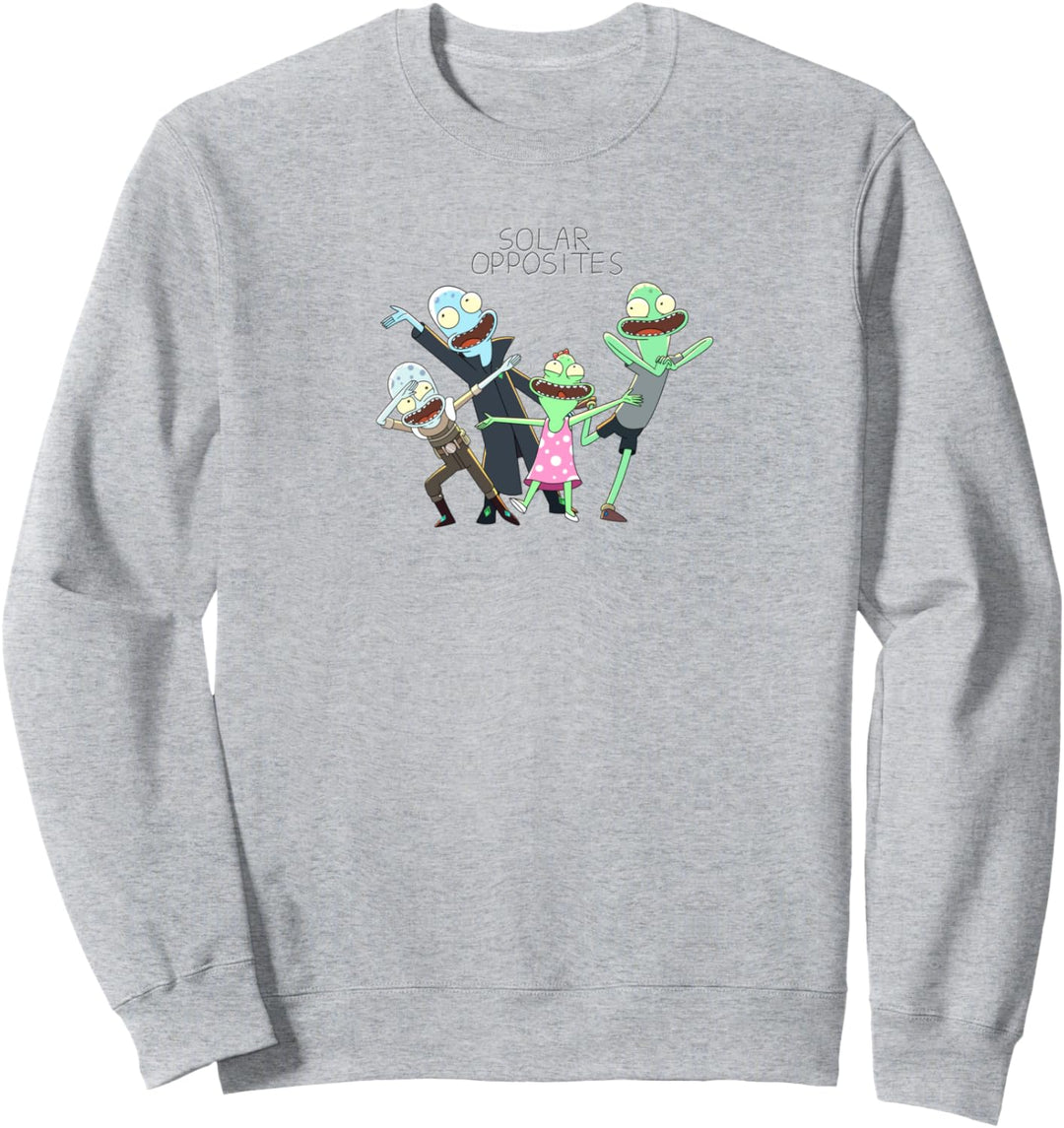 Solar Opposite Korvo Terry Jesse Yumyulack Singing Sweatshirt