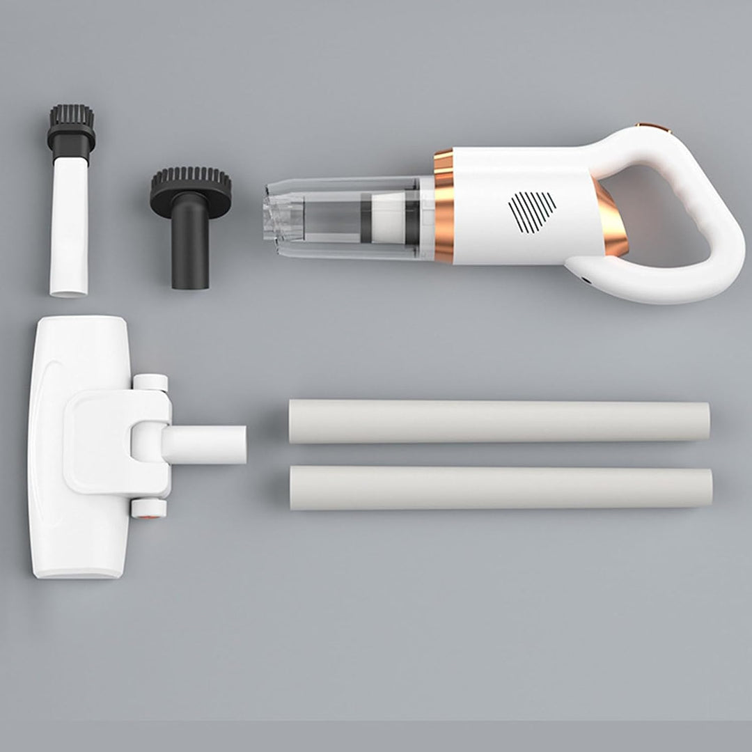 Yunir Akku-Staubsauger, Handstaubsauger mit Aufrechtem Stab, 2-in-1-Saugen und Wischen mit Bodenbürs