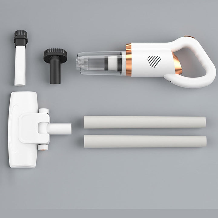 Yunir Akku-Staubsauger, Handstaubsauger mit Aufrechtem Stab, 2-in-1-Saugen und Wischen mit Bodenbürs