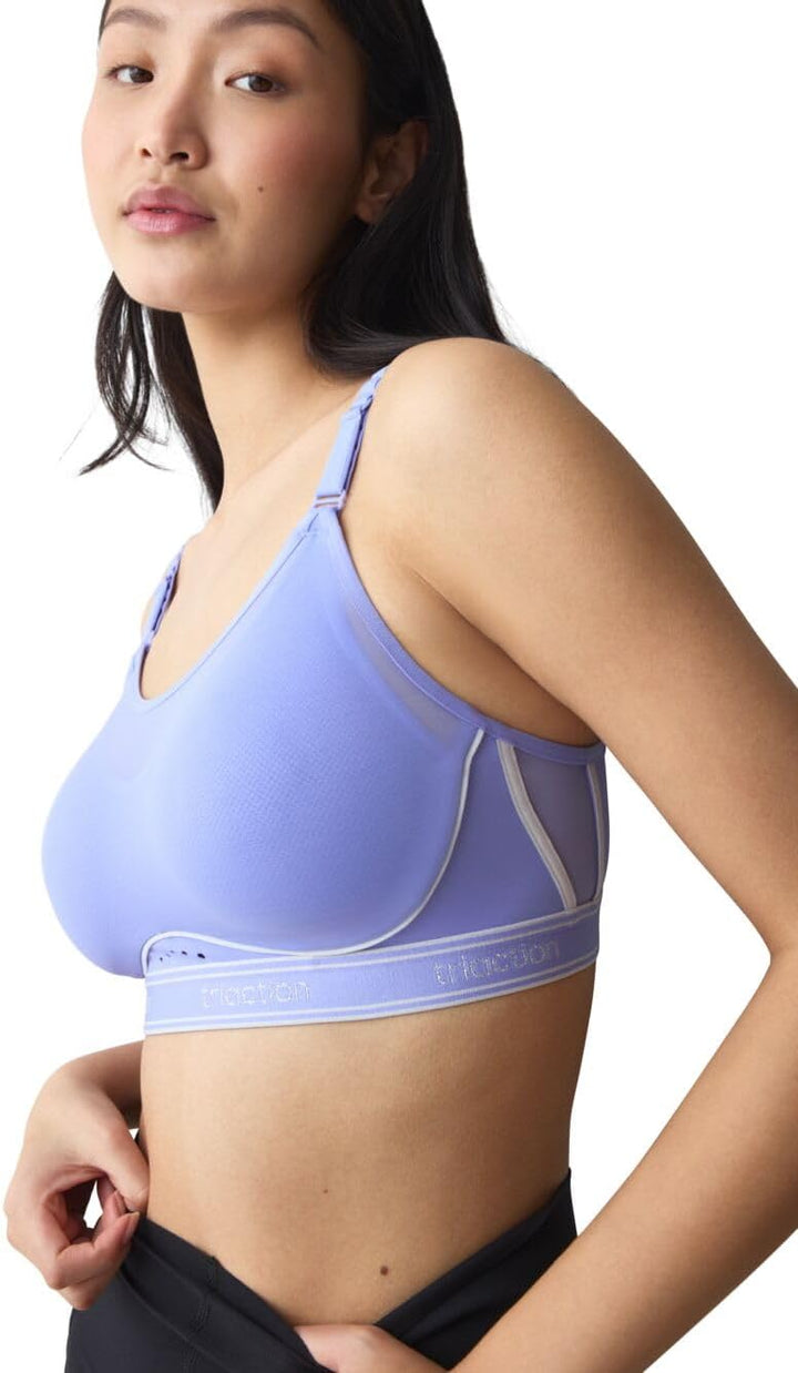 Triumph Damen Triaction Cardio Breeze N Ex Bra 85F Jacaranda, 85F Jacaranda