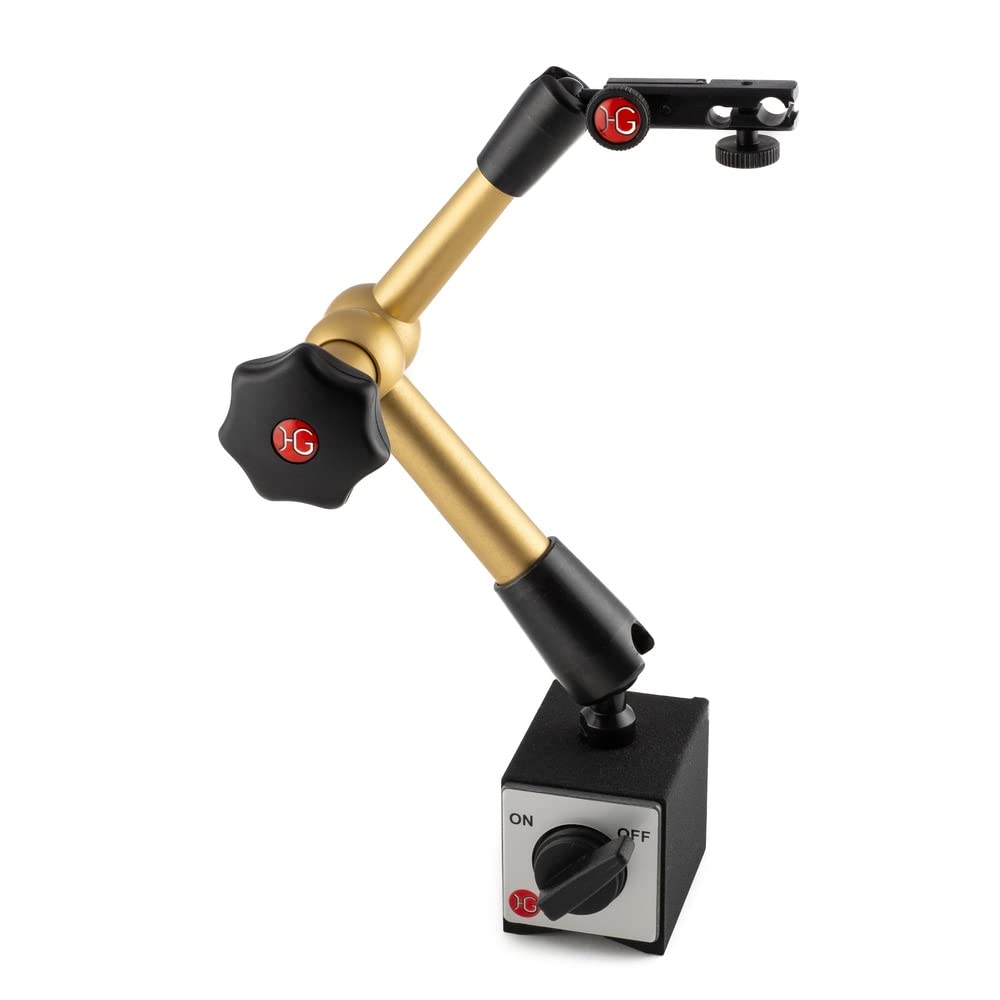 Hydraulisches Magnet-Messstativ Aktionsradius: 260 mm Hörger & Gässler 108096 Magnetstativ Magnetfus