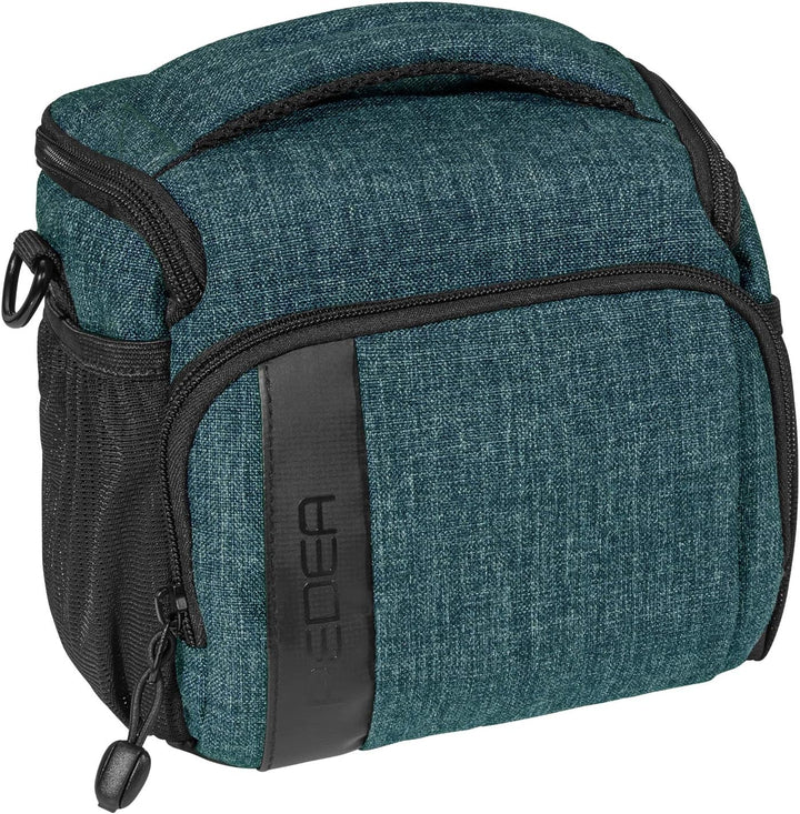 PEDEA DSLR-Kameratasche "Fashion" mit Displayschutzfolie für Canon EOS 5DS R M6 M100 100D G1X Mark I