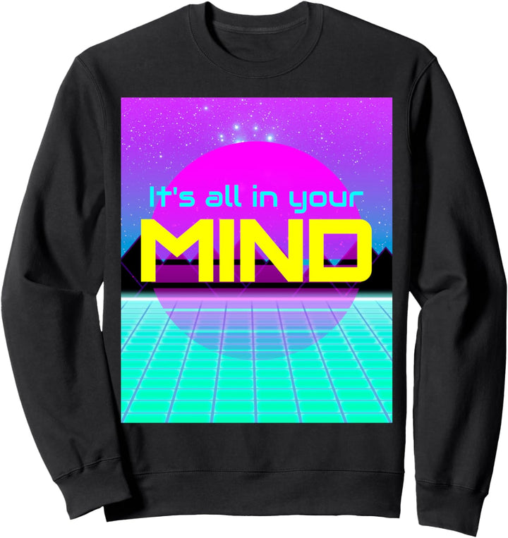 Vaporwave Aesthetics Synthwave 80s 90s Jahre Retro Vintage Sweatshirt